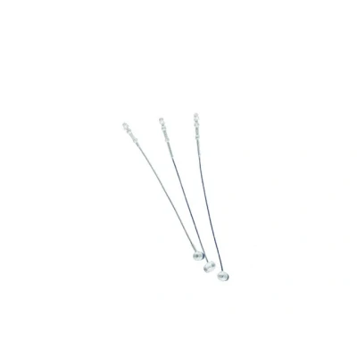 Afbeelding van Nylon draad voor hangschild 1000 stuks 125mm lengte, kleurloos