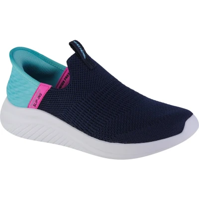Afbeelding van Skechers Ultra Flex 3.0 Fresh Time Instappers Meisjes Marineblauw Maat 31