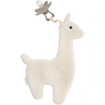 Afbeelding van Jollein Schnullertuch Lama Beige
