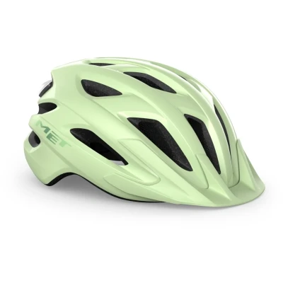 Afbeelding van MET Crossover MIPS Fietshelm Mannen &amp; Vrouwen Stadsfietshelm Volwassenen Maat M/L Mint Glossy