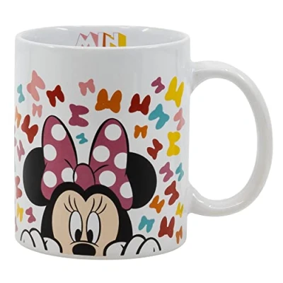 Afbeelding van Keramische mok 325 ml in geschenkverpakking Minnie So EdGY Bows