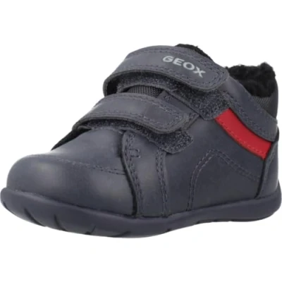 Afbeelding van Geox Babyjongens B Elthan Boy A Sneakers, blauw, 19 EU