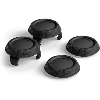 Afbeelding van SCUF Duimstokgrepen 4 Pak met 2 Basis Pulse Joystick Duimgrepen Voor Xbox One en Series XS, PS4, PS5, Nintendo Switch Pro Controller Zwart