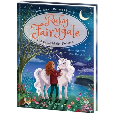 Afbeelding van Ruby Fairygale und die Nacht der Einhörner (Erstlese Reihe, Band 4): Tauche ein in eine magische Welt voller Fabelwesen Fantasy Abenteuer mit für Erstleser ab 7 Jahren