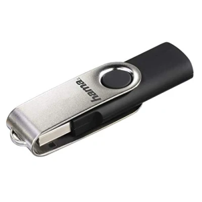 Afbeelding van Hama Rotate USB stick 64 GB Zwart 104302 2.0