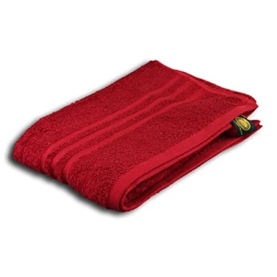 Afbeelding van Gözze Elegante handdoek set van 2, Sylt, 100% katoen, dichte basisstof (440 g/m²), 50 x 100 cm bordeaux