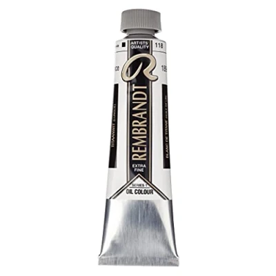 Afbeelding van Rembrandt serie 1 118 titaanwit (lijnolie) 40mL