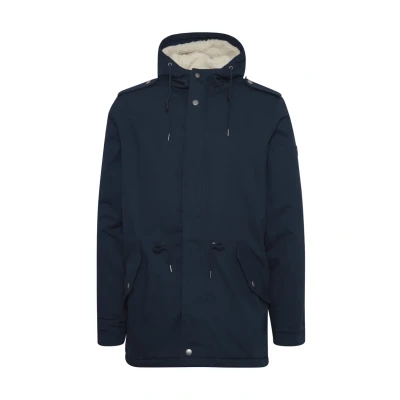 Afbeelding van Solid Sddarnell Wintermantel, Heren, Maat: Small, Dark blue