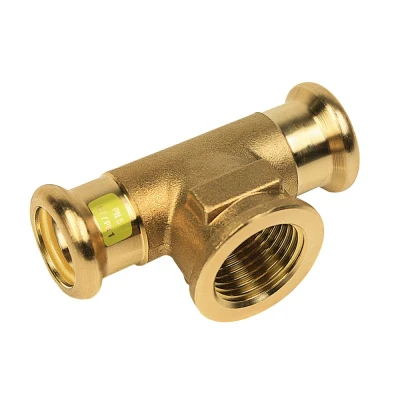 Afbeelding van Bonfix Perskoppeling Koper Gas T koppeling 18x1/2&quot;x18mm