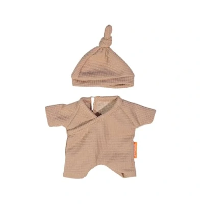 Afbeelding van MINILAND Pyjama Met Muts 21cm.