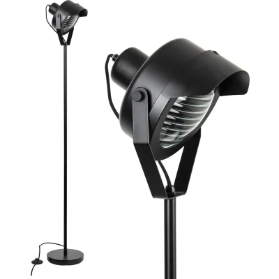 Afbeelding van Moderne Leeslamp Stage vloerlamp zwart