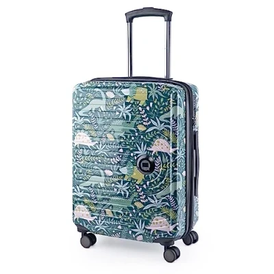 Afbeelding van HAUPTSTADTKOFFER Mitte handbagage 55x40x23, TSA, 4 wielen, reiskoffer, koffer met harde schaal, rolkoffer, handbagagekoffer, DINO BLOEMEN