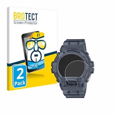 Afbeelding van BROTECT (2 Stuks) Schermbeschermer voor Casio G Shock DW 6900 Screen Protector Transparant