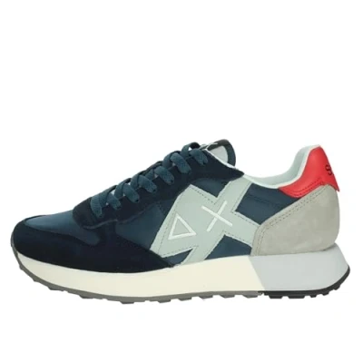 Afbeelding van Sun68 JAKI Sneakers laag, Heren, Maat: 44, Blu Nylon