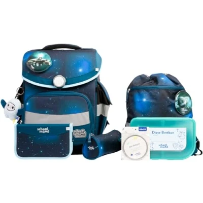Afbeelding van School Mood Timeless Pro Schooltas set 7 delig