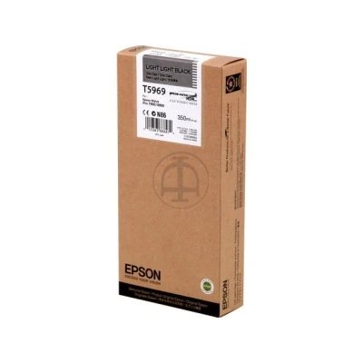 Afbeelding van Epson T5969 (C13T596900) Inktcartridge licht zwart