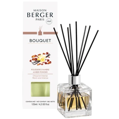 Afbeelding van Geurstokjes Maison Berger Glaçon 100ML Poussière D&#039;Ambre