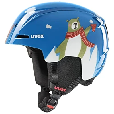 Afbeelding van uvex viti, Skihelm Unisex kinderen, blue bear, 46 50 cm