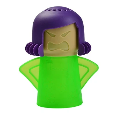 Afbeelding van FOCCTS Angry Mama Magnetronreiniger, snelle actie, stoomreiniger, verwijdert met water en azijn, magnetron, keukenreiniger, gereedschap