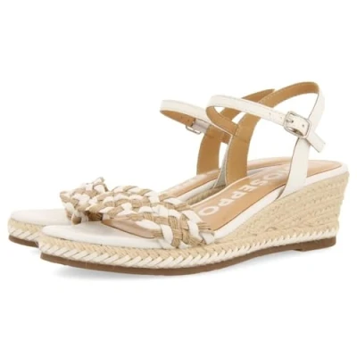 Afbeelding van GIOSEPPO Sunol Espadrilles voor dames, sleehak, Wit, 36 EU, EU