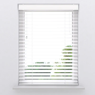 Afbeelding van Kunststof Jaloezie 50mm Easy White 60x130 (Wit)