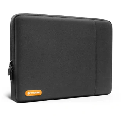 Afbeelding van Bagasin Laptop Sleeve Case compatibel met MacBook Air/Pro, 13 13,3 inch notebook, laptoptas voor 14 Mac bescherming hoeken en randen