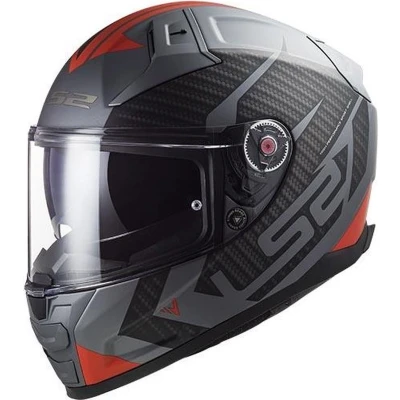 Afbeelding van LS2 FF811 Vector II Splitter Helm, grijs zilver, afmeting 2XL voor man