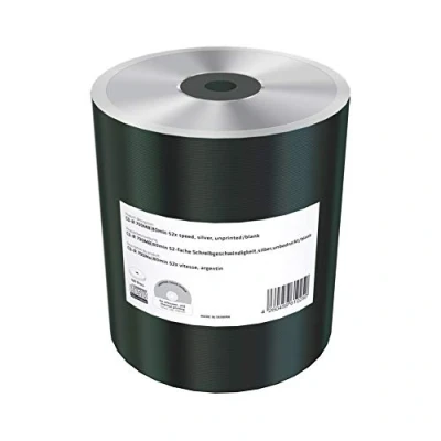 Afbeelding van CD R 700MB80min 52x speed, silver, unprinted/blank, Shrink 100