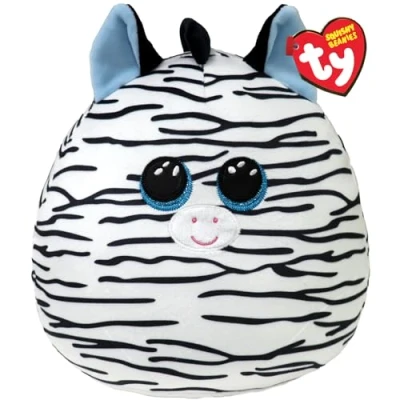 Afbeelding van TY Squish a Boo Knuffelkussen Zebra Xander 31 cm