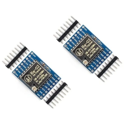 Afbeelding van 2 stuks SX1278 LoRa 433MHz Ra 02 Ra02 Spread Spectrum draadloze transmissiestekker