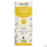 Afbeelding van Herbalgem Siroop Ademhaling Bio Kind volw 250ml
