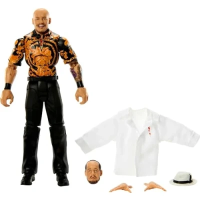 Afbeelding van WWE HKN76 Elite Happy Corbin figuur met accessoires, cadeaus om te verzamelen, actiefiguur vanaf 8 jaar