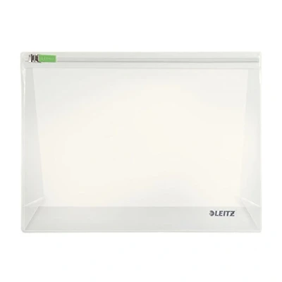 Afbeelding van LEITZ 40080000 hoezen met ritssluiting, maat M, transparant