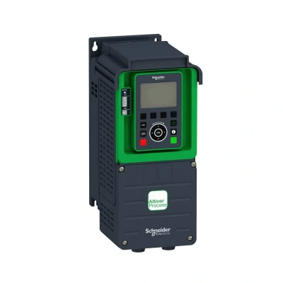 Afbeelding van Schneider electric altivar frequentieregelaar 380 480v 50 60 hz 500hz 2 2a 0 75kw ip21 h 350mm b 144mm d 206mm atv930u07n4