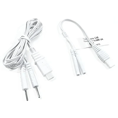Afbeelding van TensCare iTouch Sure en Elise vervangende draadset met plastic connector (in aanmerking voor btw vrijstelling in het VK)
