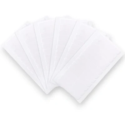 Afbeelding van 100 stuks medisch plakband, hypoallergeen, voor haarverlengingen, transparant, extra sterk, pruiken, dreadlocks, vlechten, 12 weken