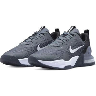 Afbeelding van Nike Performance AIR MAX Alpha Trainer 5 Trainingsschoen, Heren, Maat: 44, smoke grey/white/dark grey/dark grey Textiel/ synthetisch
