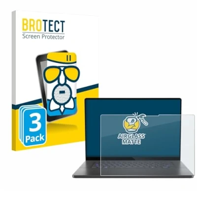 Afbeelding van BROTECT Screenprotector voor ASUS ROG Zephyrus G16 2025 Folie Beschermfolie Beschermglas matte (3 Stuks)