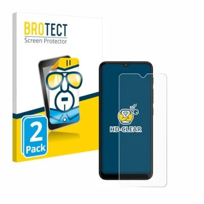 Afbeelding van BROTECT (2 Stuks) Schermbeschermer voor Motorola Moto G20 Screen Protector Transparant