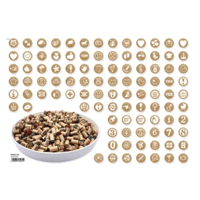 Afbeelding van Stempels Mini Woodies assorti