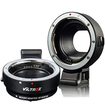 Afbeelding van VILTROX EF EOS M Lens Adapter Mount Elektronische Auto Focus AF Converter voor Canon EF/EF S naar (EF Mount) Camera M100 M50 M2 M3 M10 M6 M5 II M200