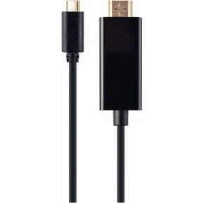 Afbeelding van USB C naar HDMI adapter, zwart