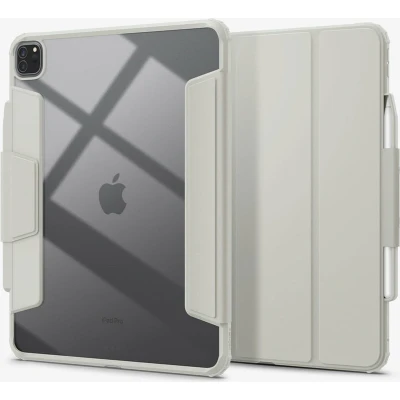 Afbeelding van Spigen AirSkin Pro iPad 13 (2024) Hoes Book Case Grijs