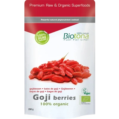 Afbeelding van Biotona Goji Berries Organic 250GR