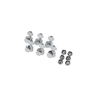 Afbeelding van Fender locking Tuners LH Chrome linkshandige stemmechanieken (set van 6)