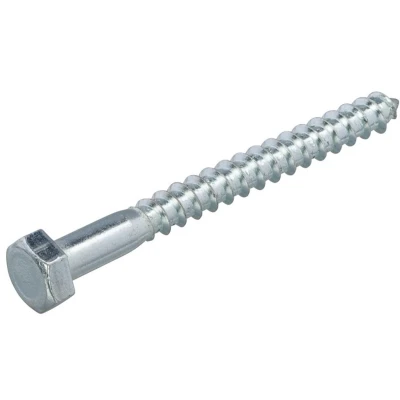 Afbeelding van Hoenderdaal Houtdraadbout verzinkt 4.6 8x45mm (doos a 200 stuks) Din571