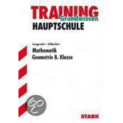 Afbeelding van Training Grundwissen Hauptschule. Mathematik Geometrie 8. Klasse