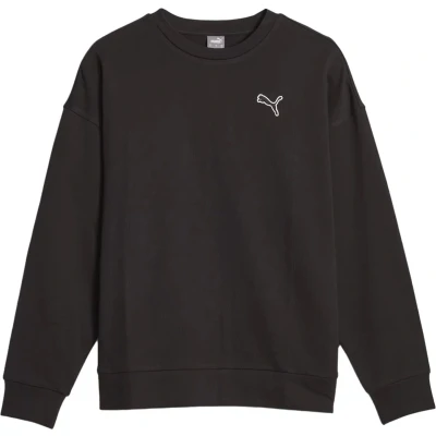 Afbeelding van Puma better essentials crewneck sweater in de kleur zwart.