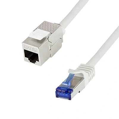 Afbeelding van LogiLink CC5072S RJ45 Netwerkkabel, patchkabel CAT 6A S/FTP 5 m Grijs Snagless 1 stuk(s)