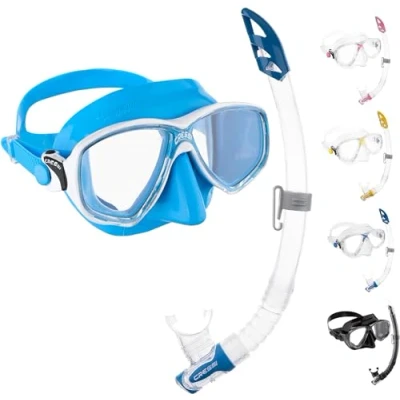 Afbeelding van Cressi Marea Combo Snorkeling/Duikset Verkrijgbaar met Snorkel Alpha Ultra Dry, Gamma o Mexico